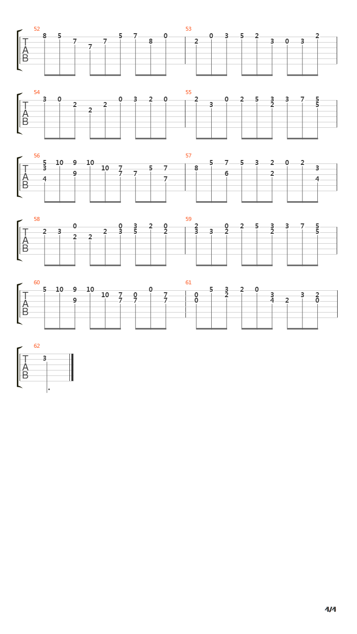 耶稣,吾民仰望之喜悦(Jesus Que Ma Joie Demeure)吉他谱