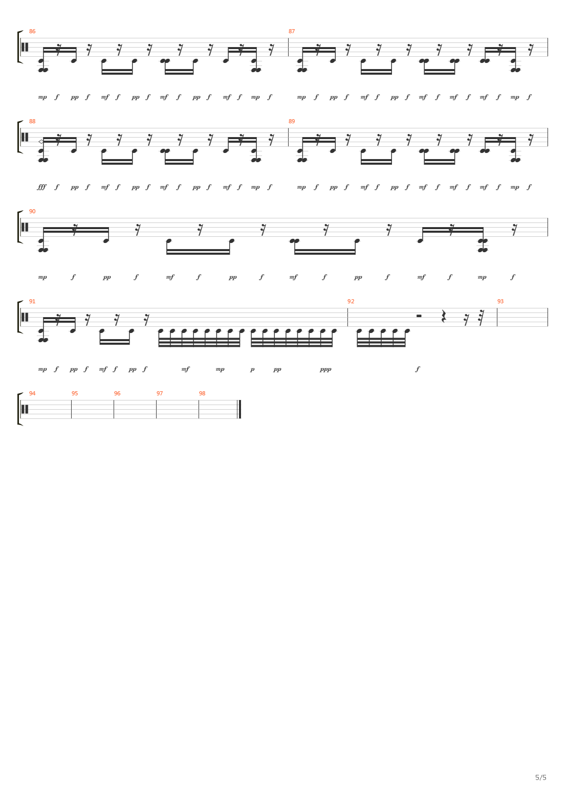 月光吉他谱