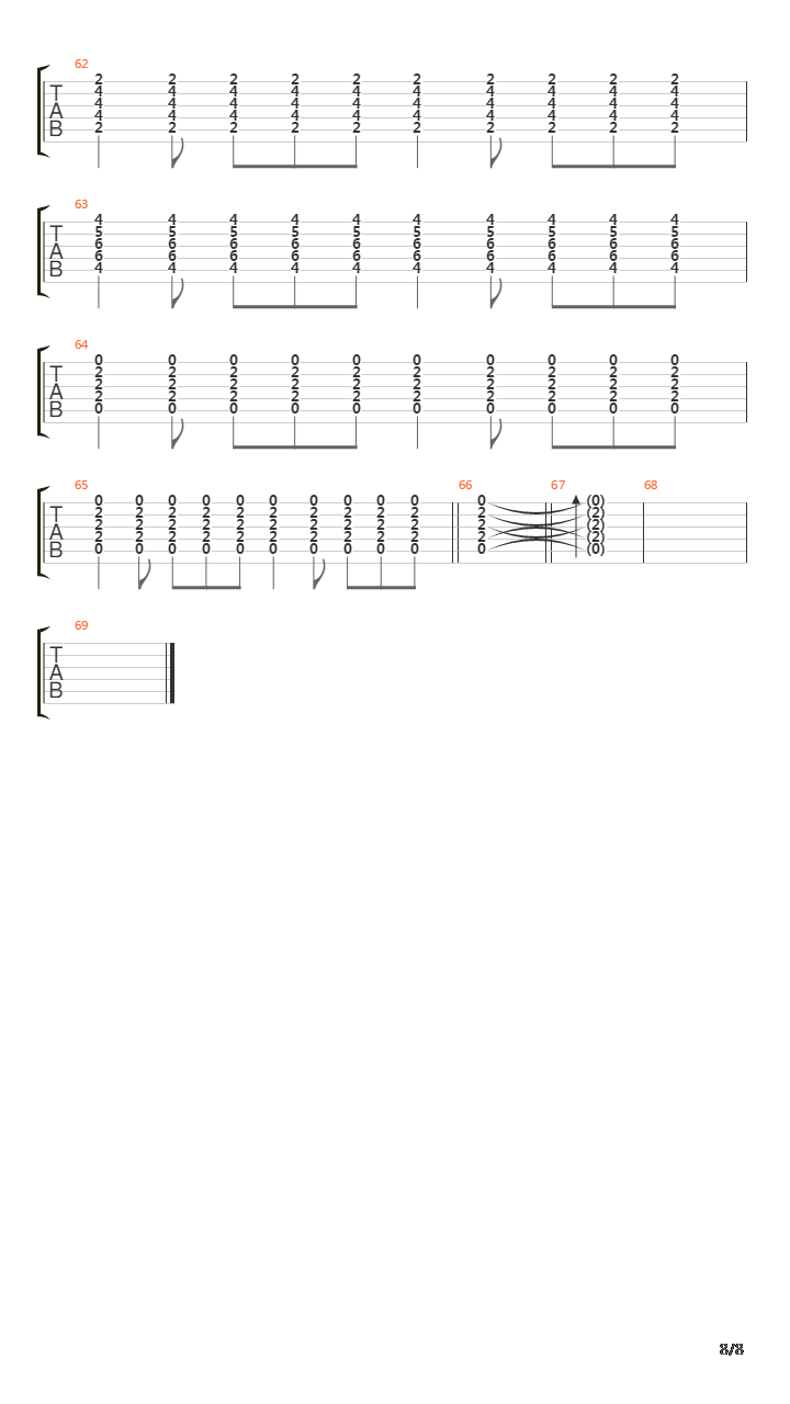 Crazier吉他谱