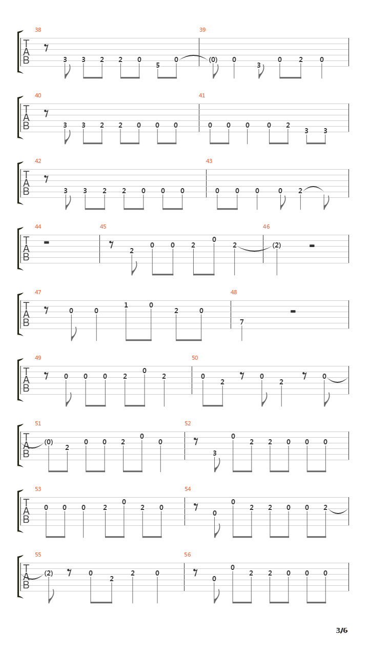 Mine吉他谱