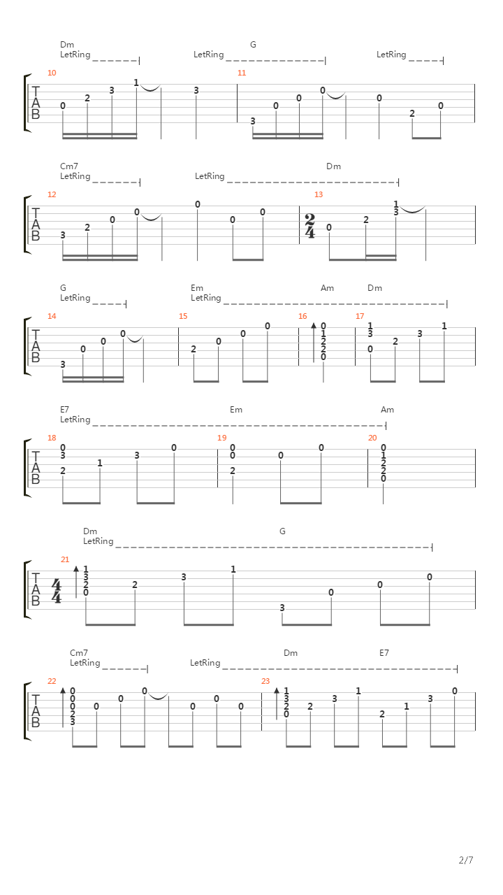 裸婚时代主题曲 - 等不到的爱吉他谱