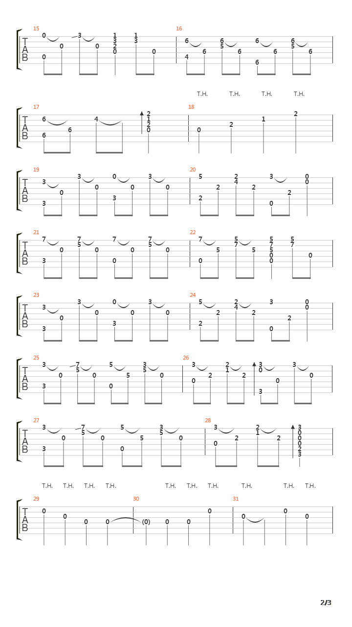 放課後の音楽室(放学后的音乐室)吉他谱