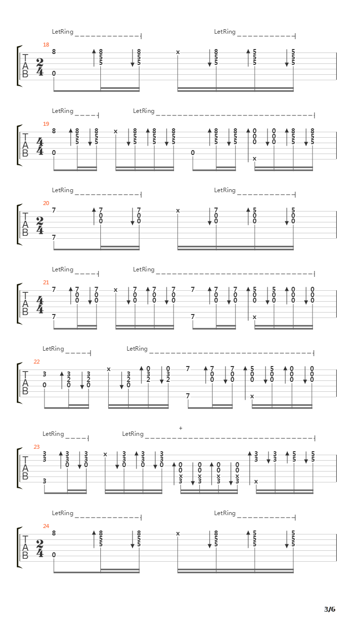 牧羊曲吉他谱