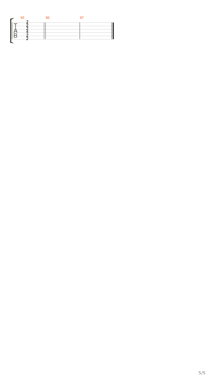 死后遗言吉他谱