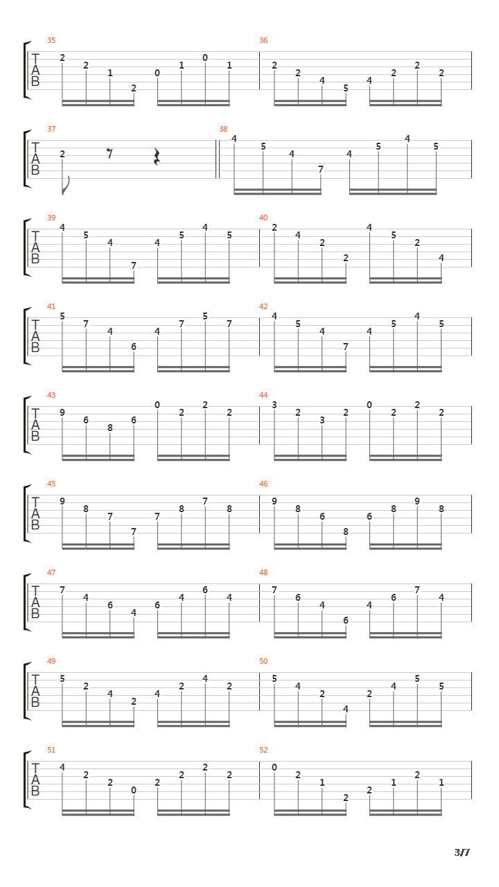 音乐会练习曲1号吉他谱