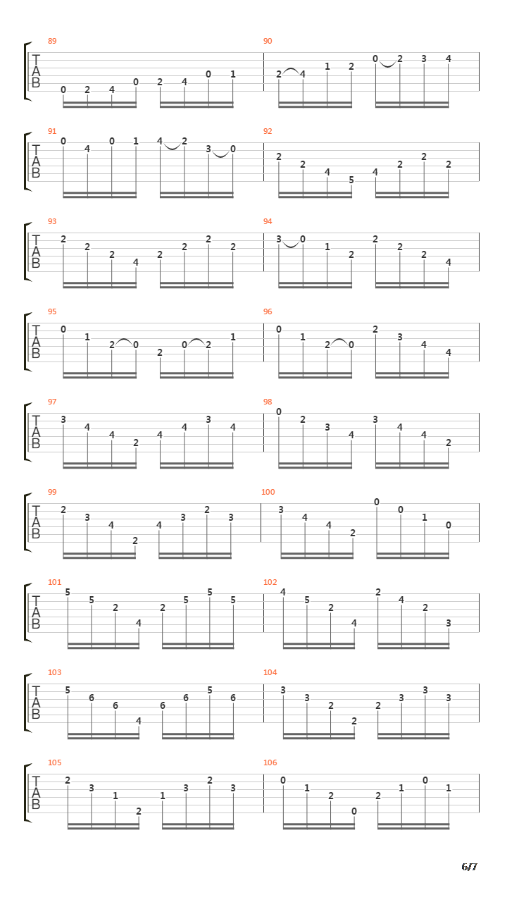 音乐会练习曲1号吉他谱