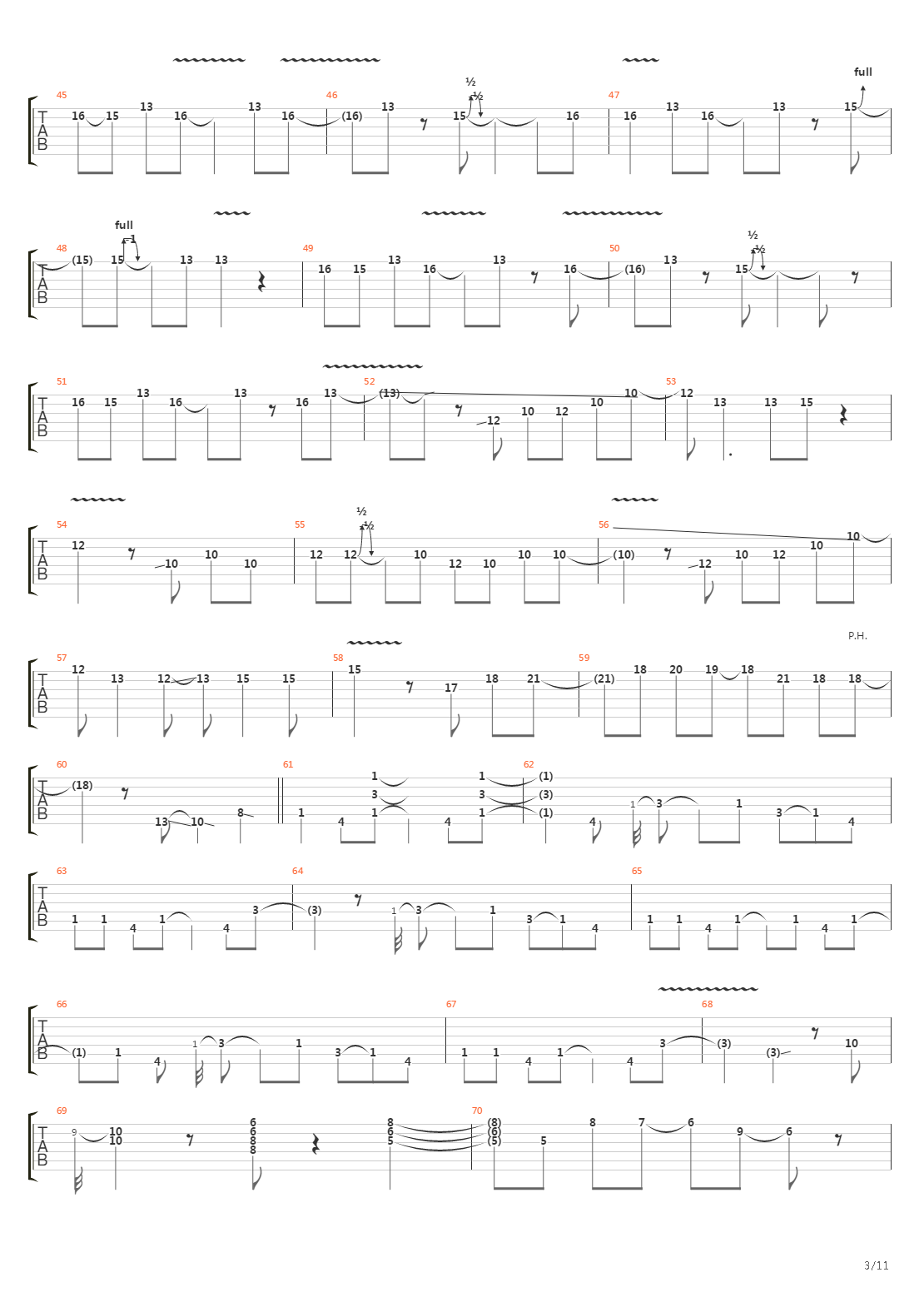 ZAP吉他谱