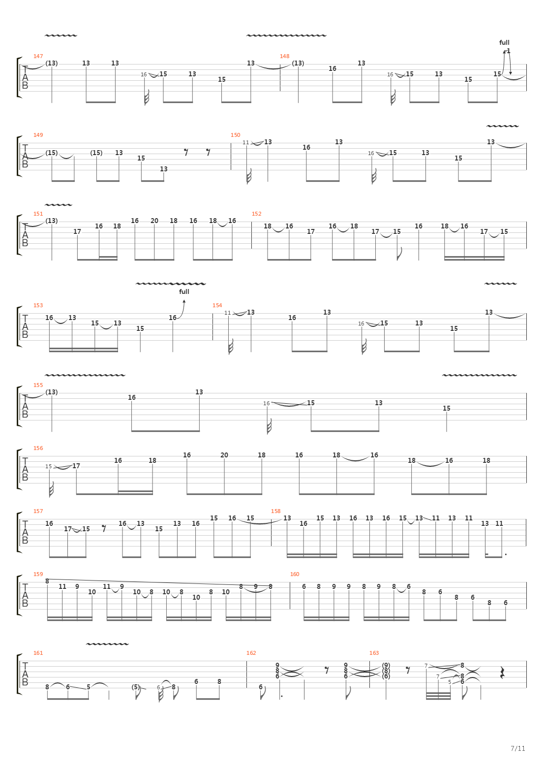 ZAP吉他谱