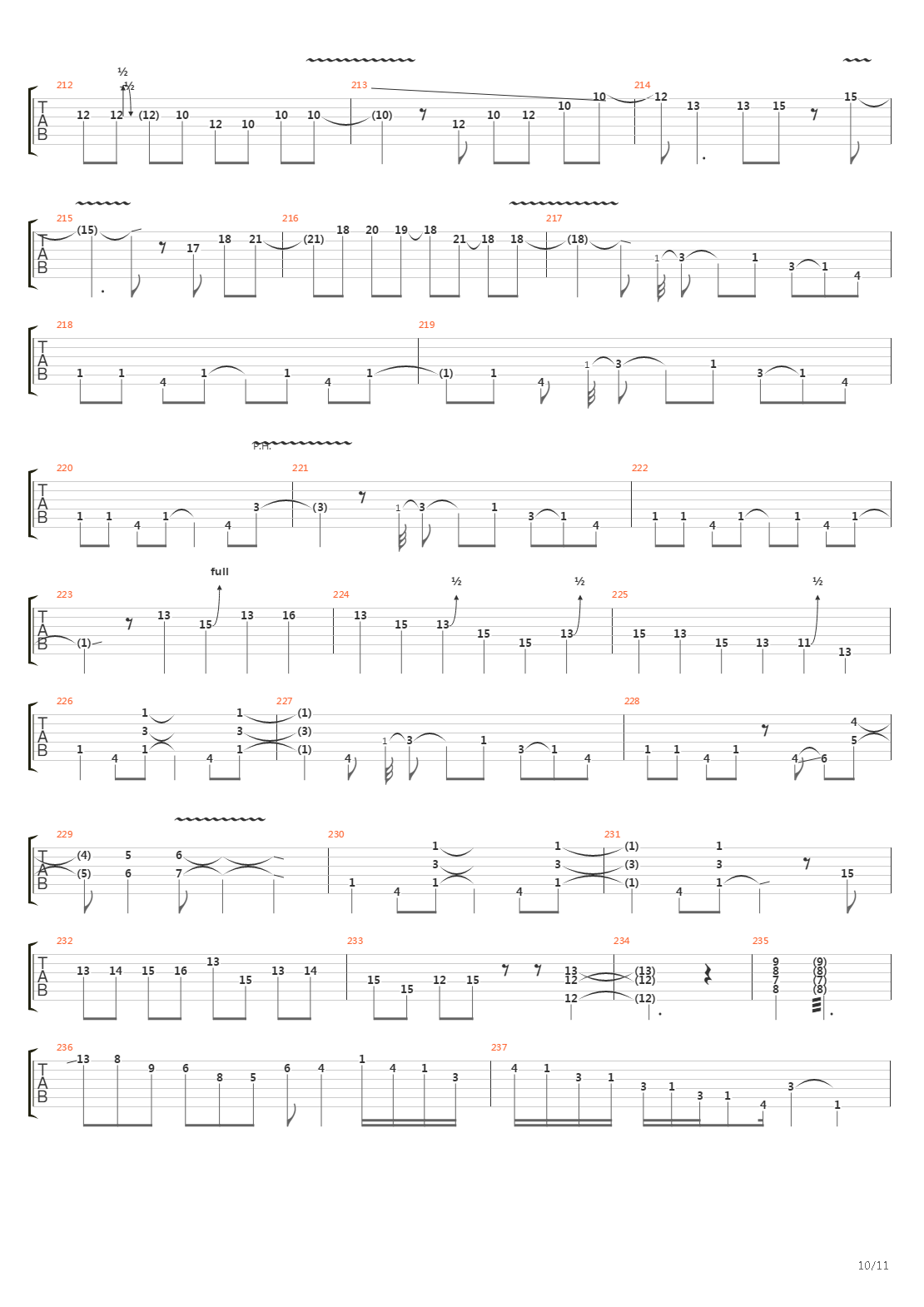 ZAP吉他谱