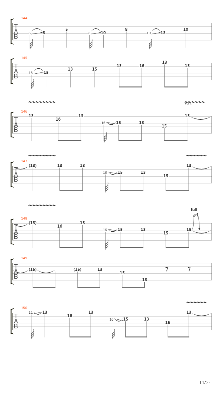 ZAP吉他谱