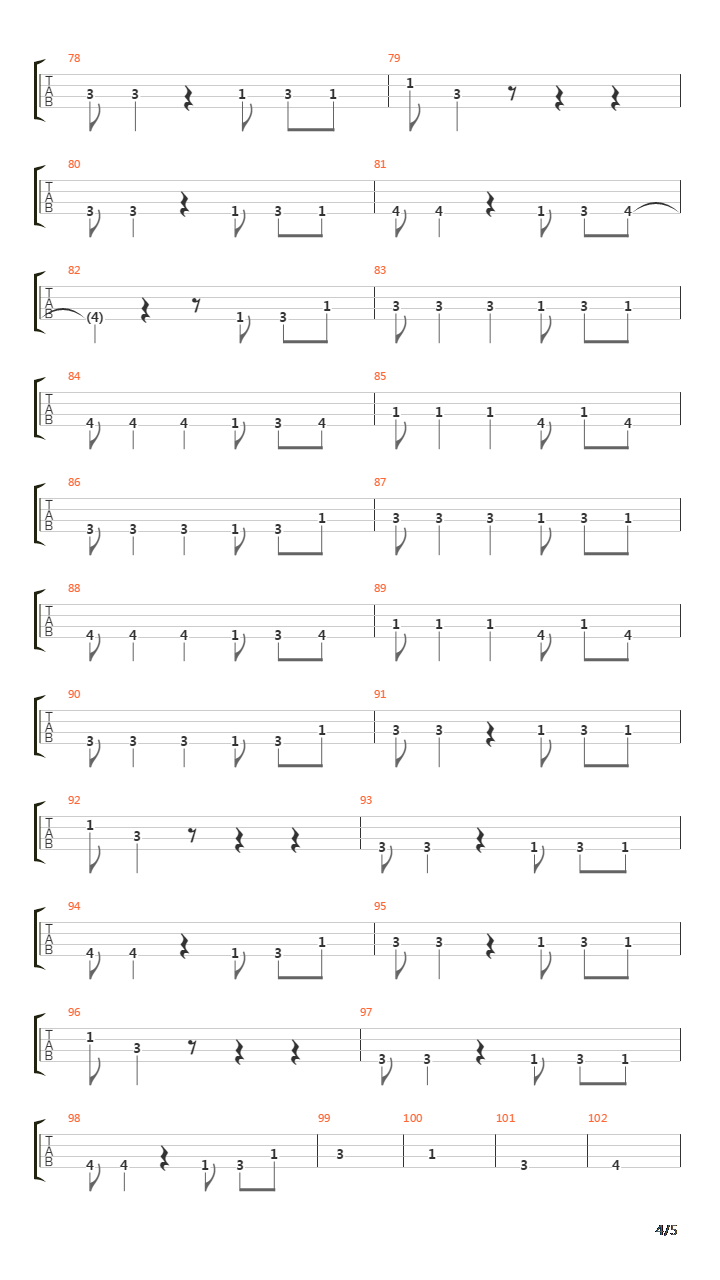 To The Moon And Back吉他谱