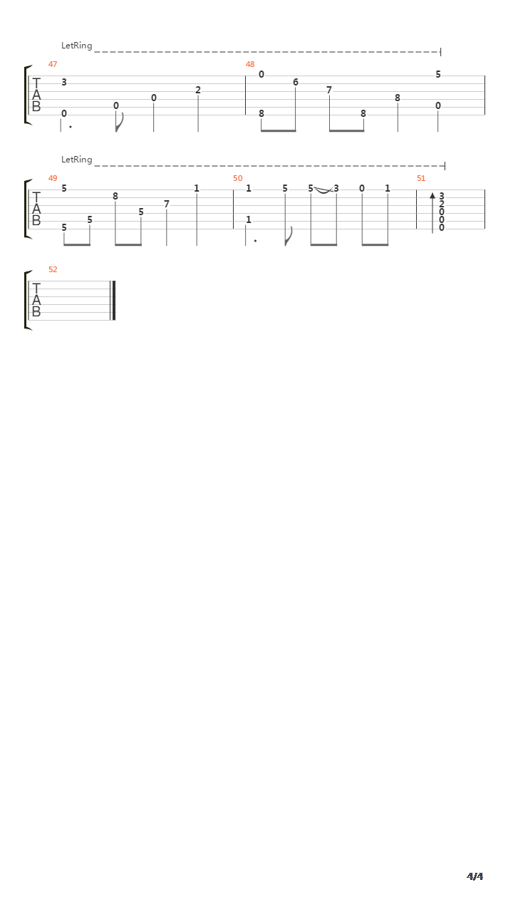 The Rains Of Castamere(卡斯特梅的雨季)吉他谱