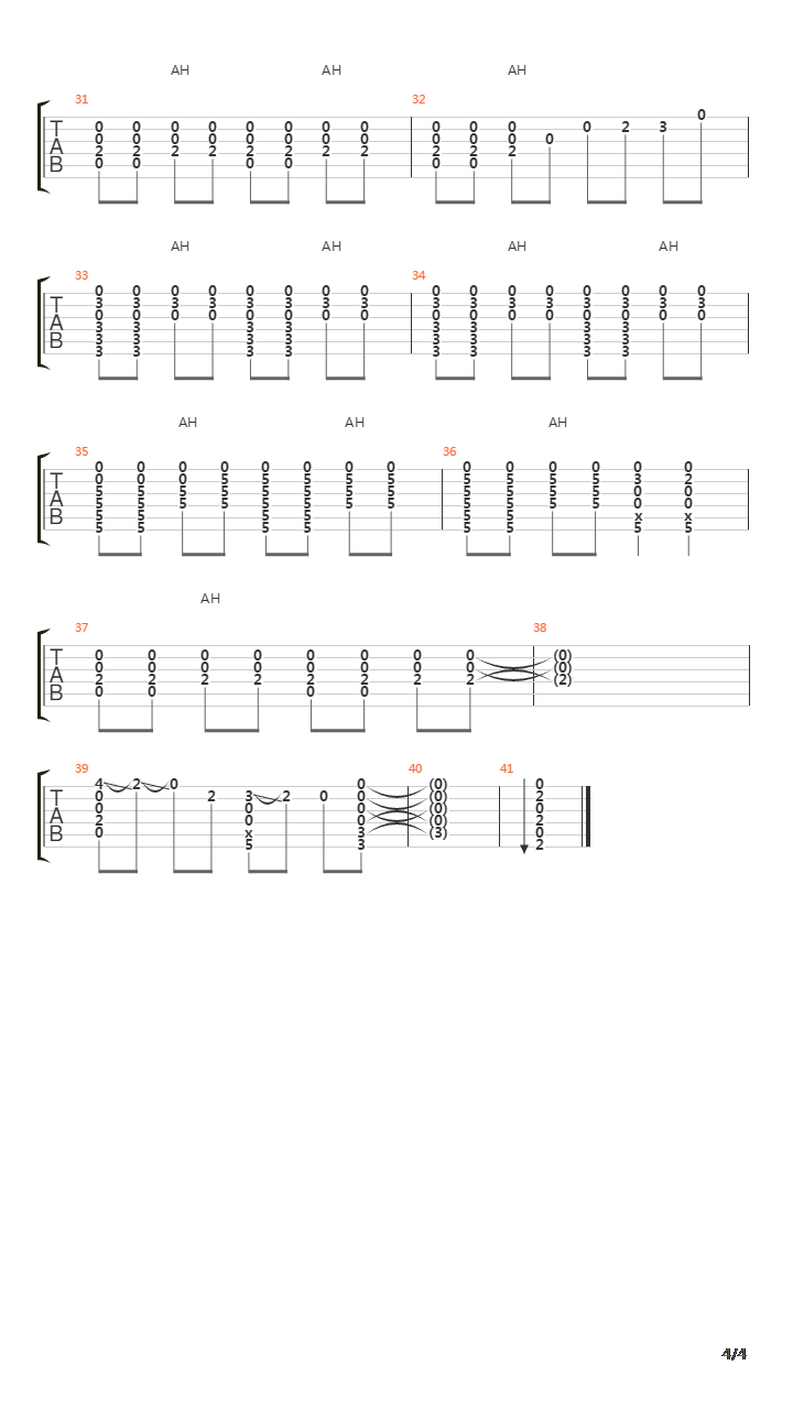 争分夺秒(Race against time)吉他谱