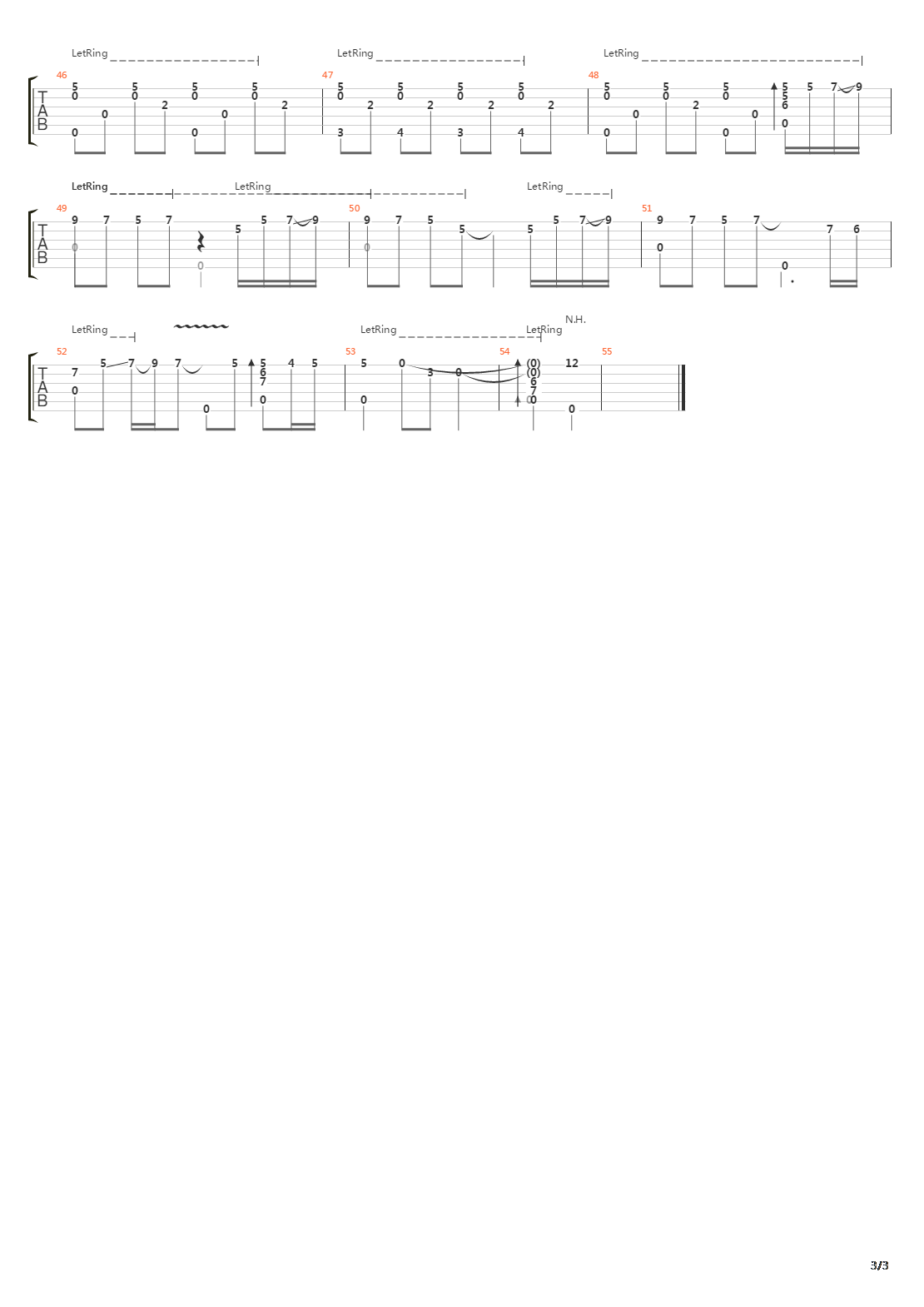 Distance吉他谱