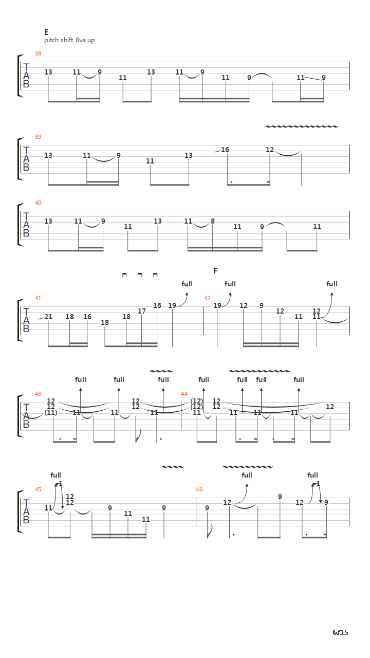 Massacre吉他谱