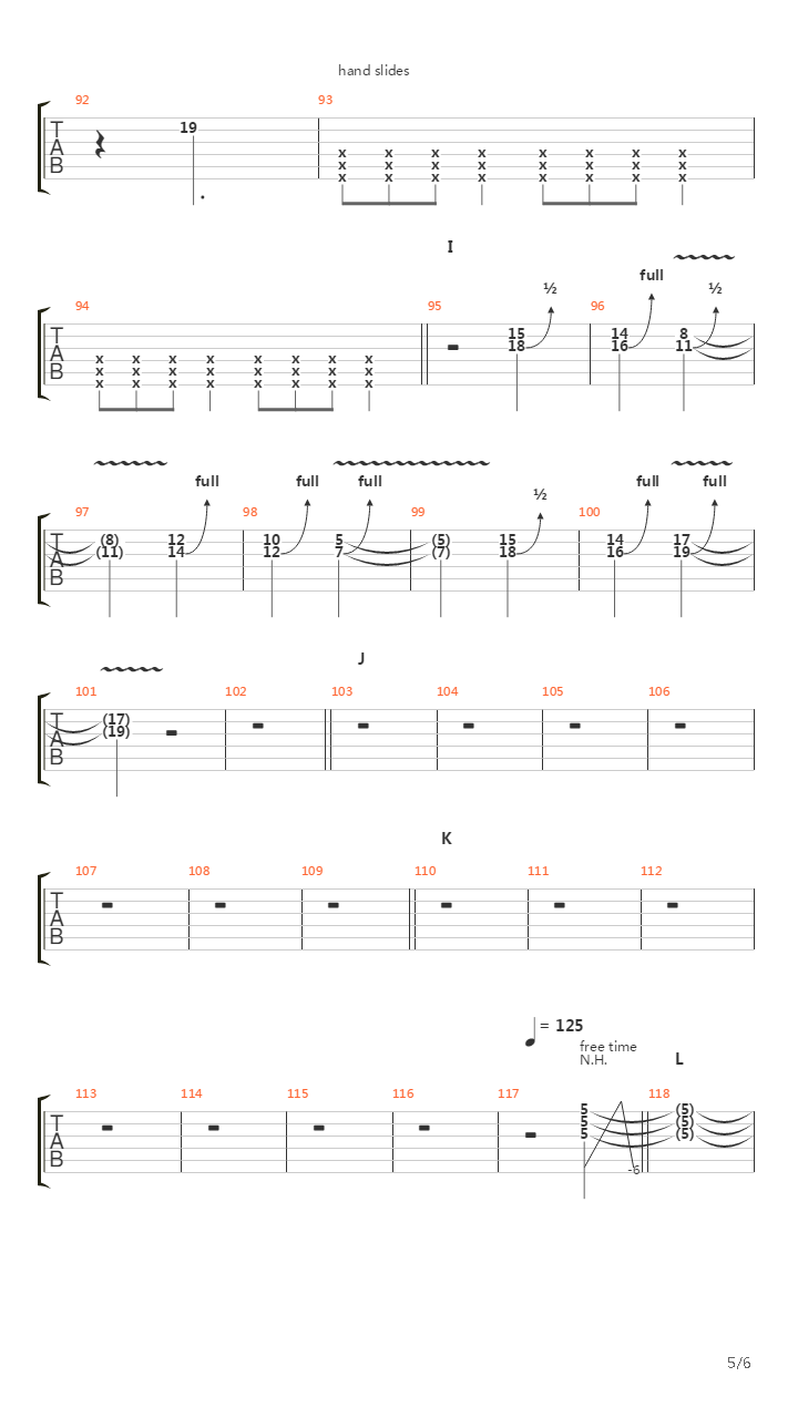 The Battle吉他谱