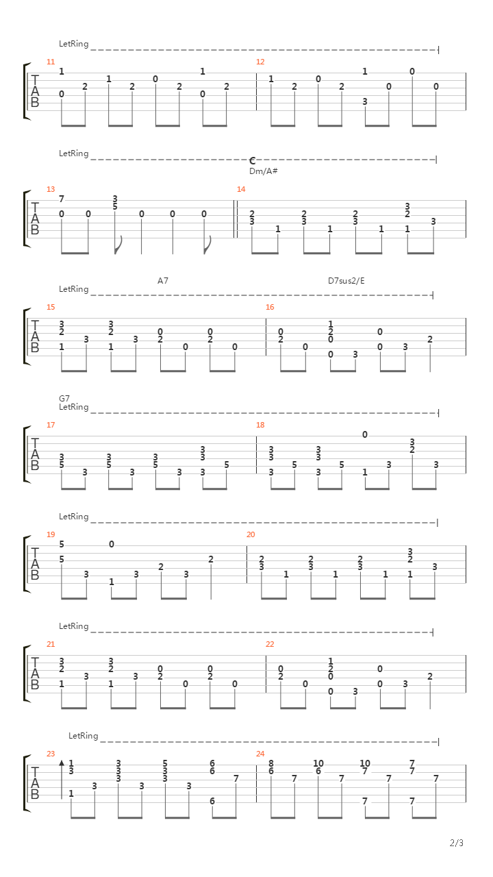 Song Of Healing(塞尔达传说)吉他谱