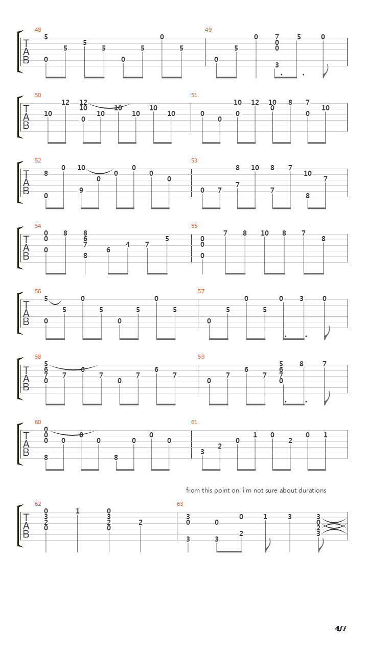 Theme Of Love(最终幻想4)吉他谱