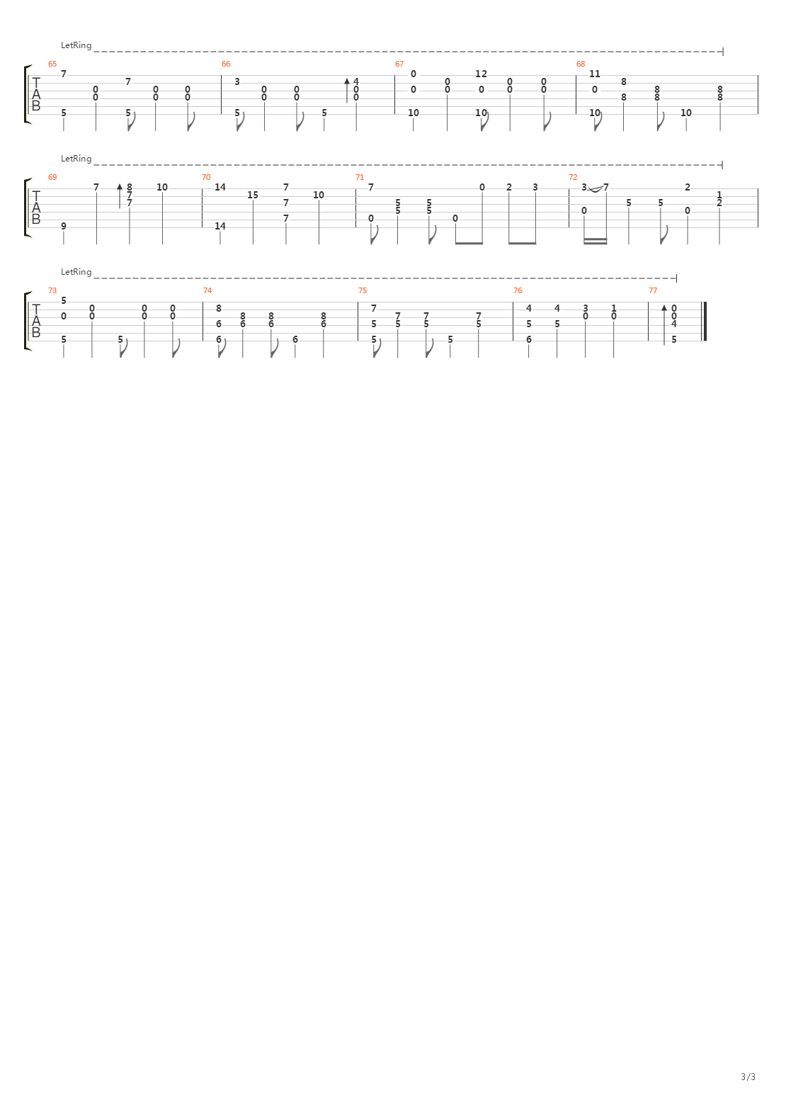 Yaschas Massif(最终幻想8)吉他谱