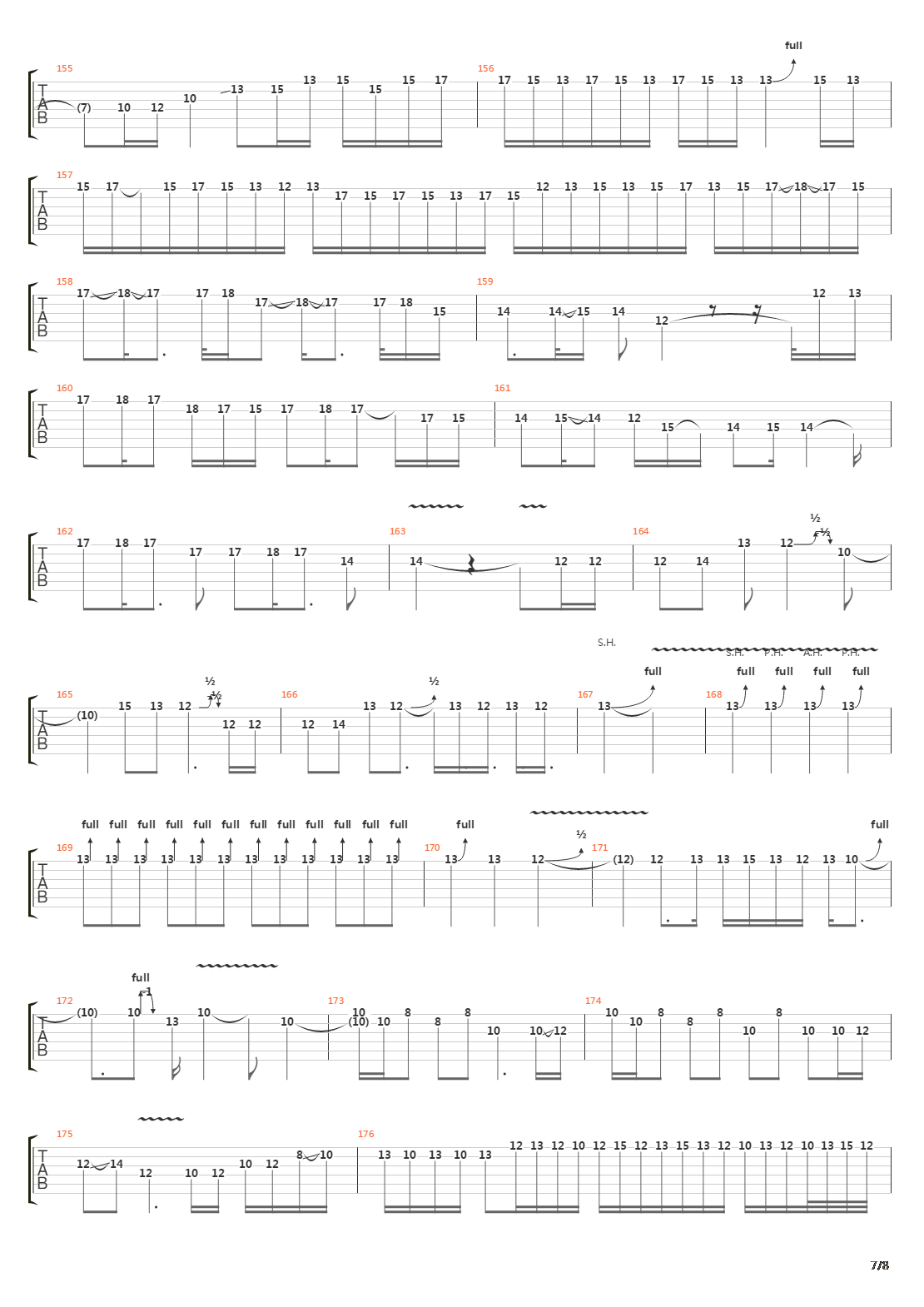 Nottingham Lace吉他谱