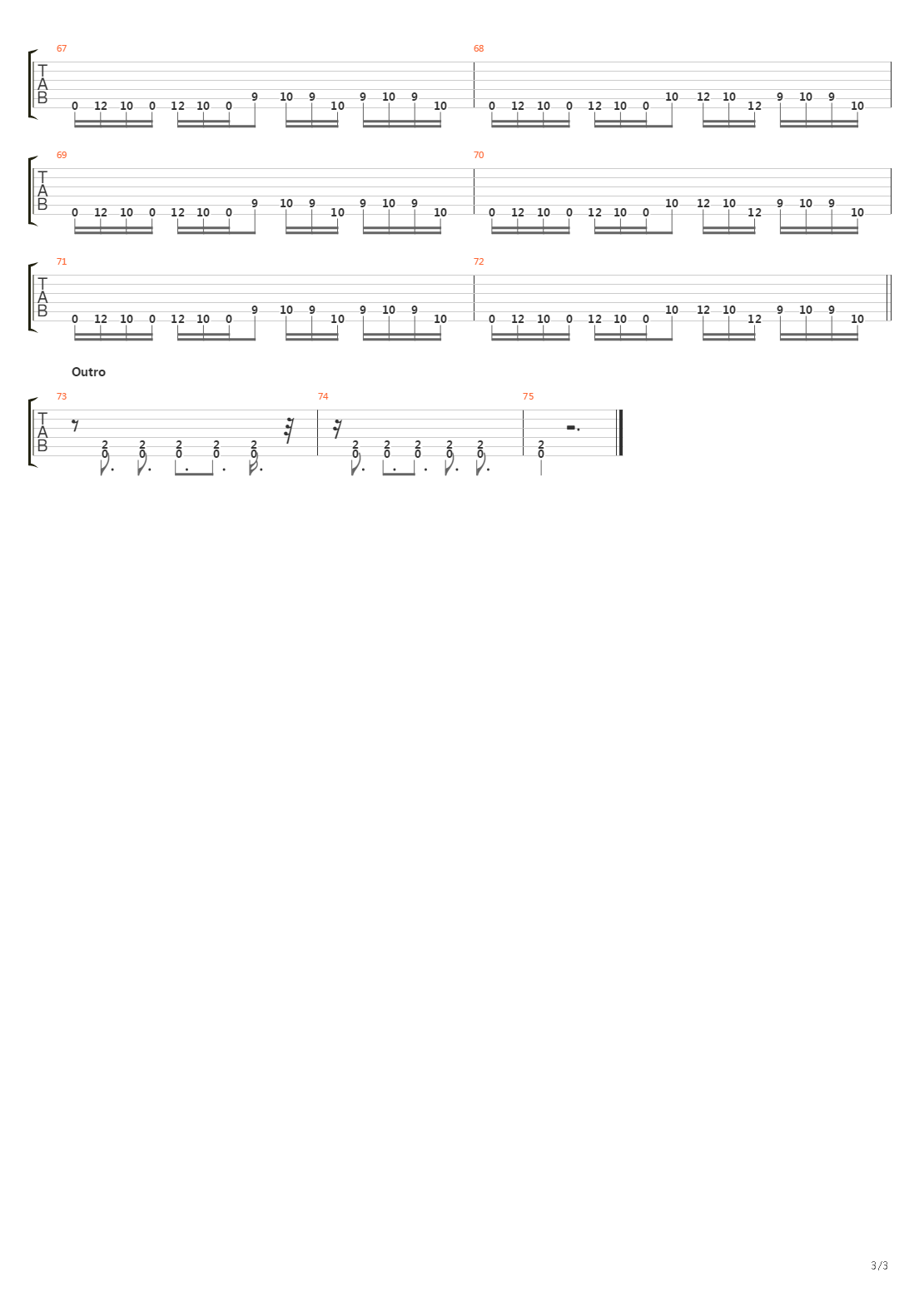 Droid Assembly吉他谱