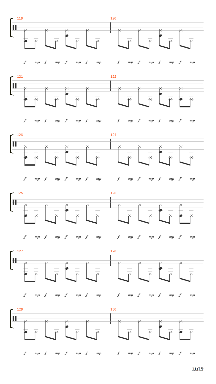 Ghost吉他谱