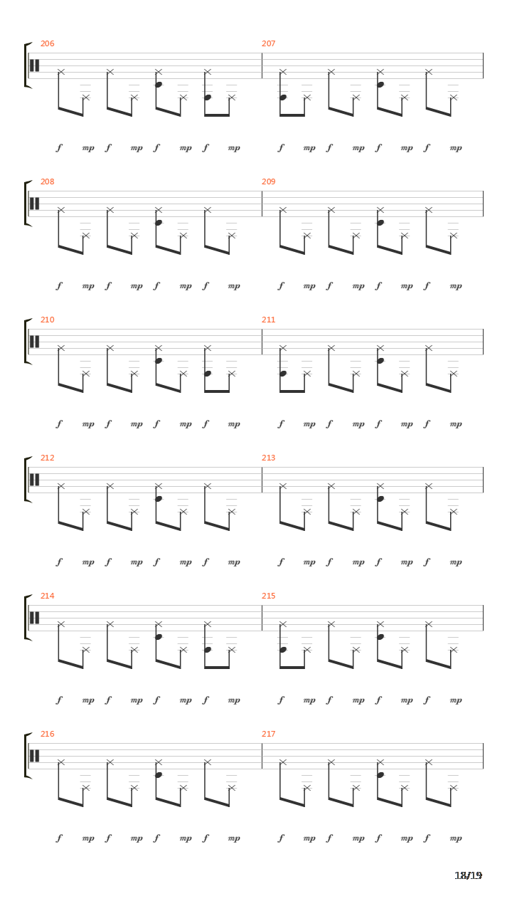 Ghost吉他谱