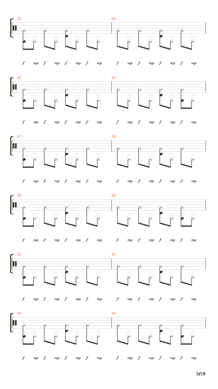 Ghost吉他谱