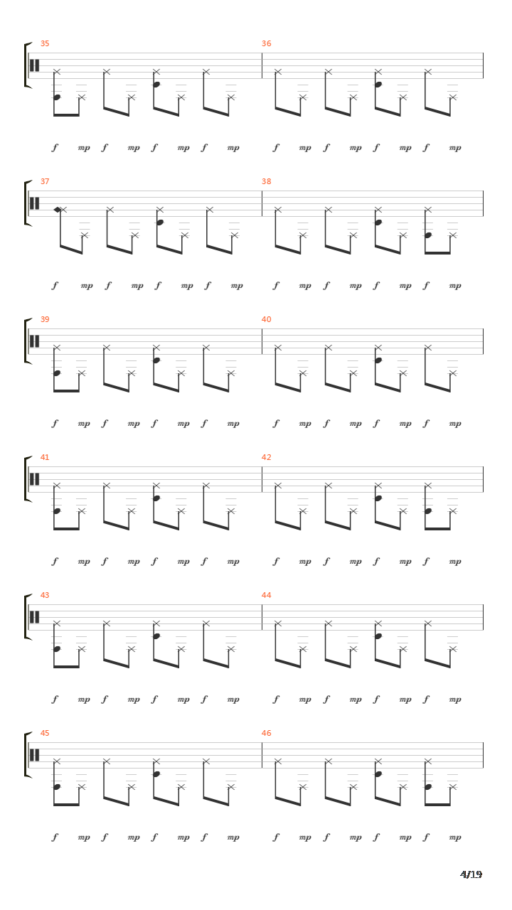 Ghost吉他谱