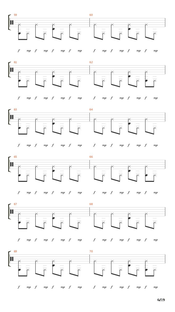 Ghost吉他谱