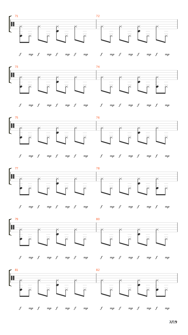 Ghost吉他谱