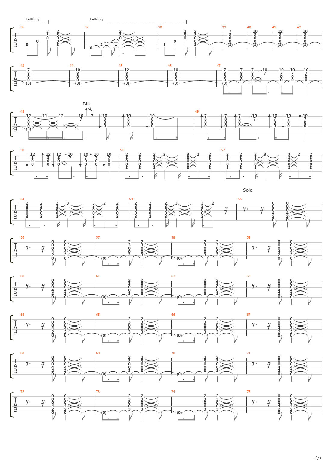 Sea Of Expanding Shapes吉他谱