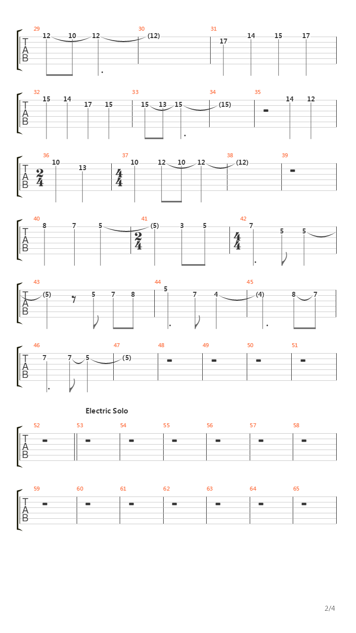 Sketches Of Spain For Miles吉他谱