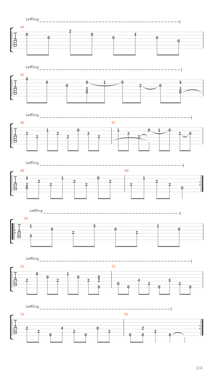 The Landing Beacon吉他谱