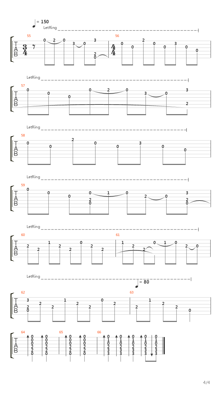 The Landing Beacon吉他谱