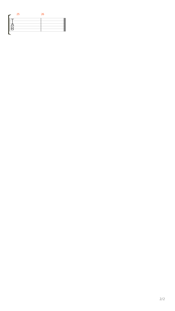 忏悔吉他谱