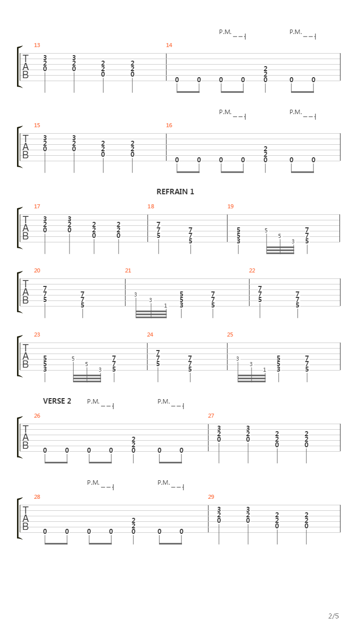 53rd And 3rd吉他谱