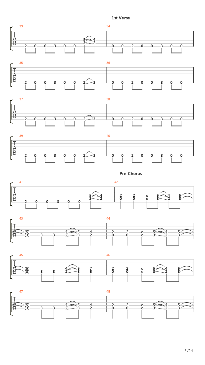 Blitzkrieg吉他谱