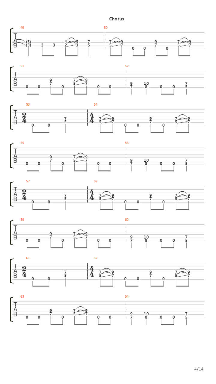 Blitzkrieg吉他谱