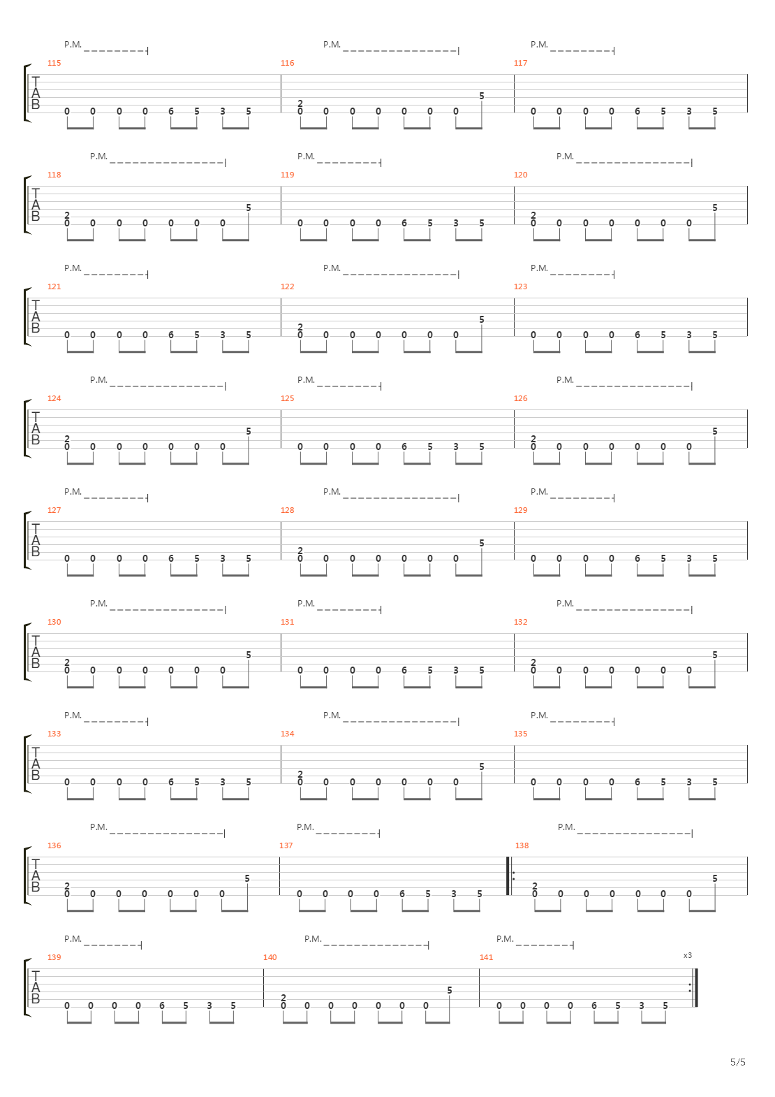 Escape吉他谱