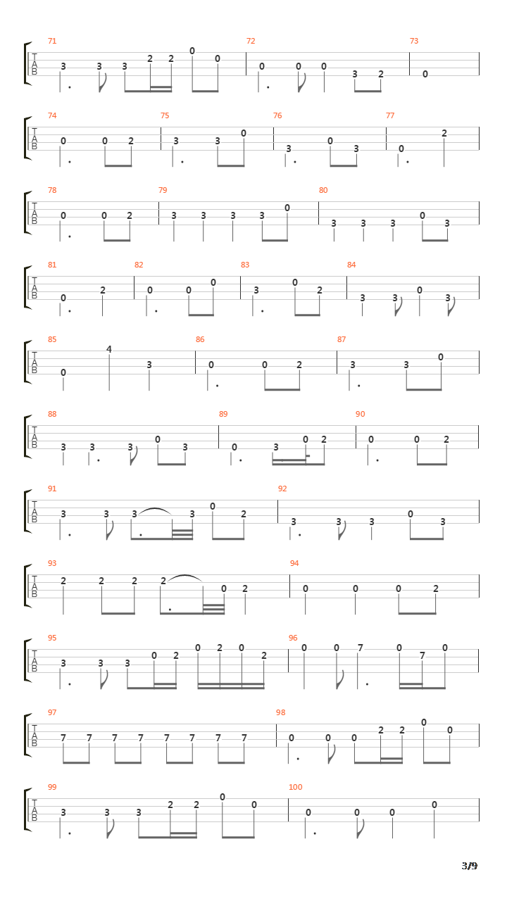 Fade To Black (Acoustic)吉他谱