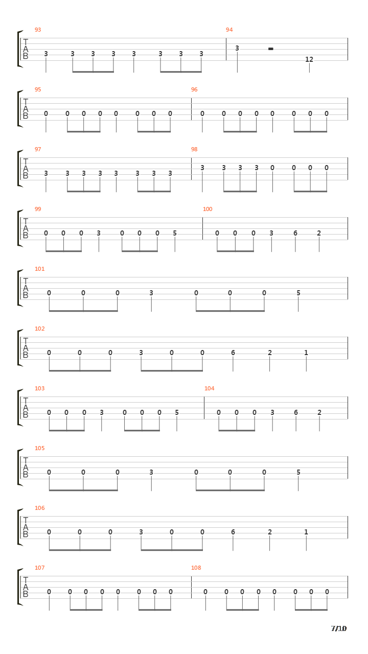 For Whom The Bell Tolls吉他谱