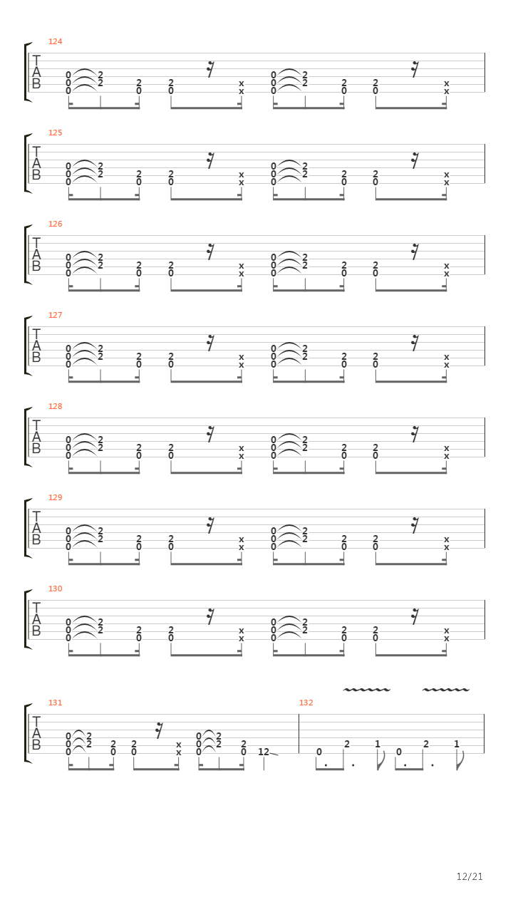 Hell And Back吉他谱