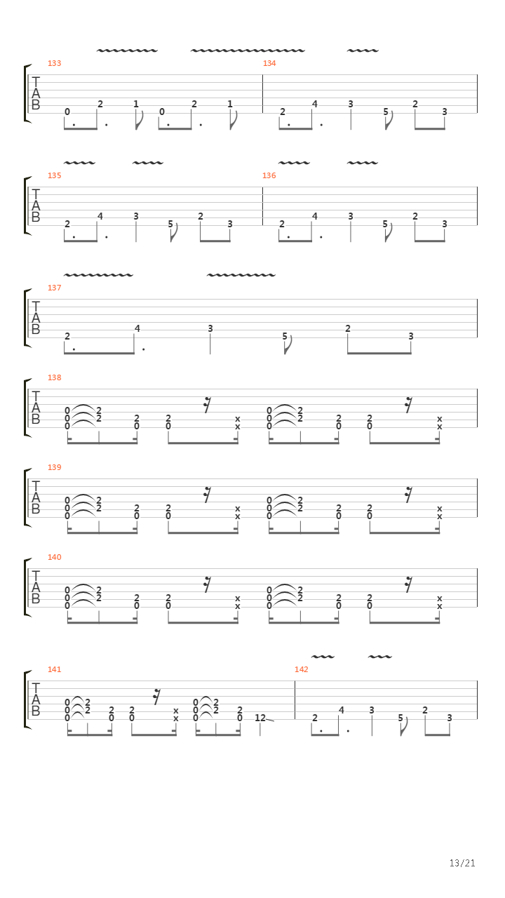 Hell And Back吉他谱