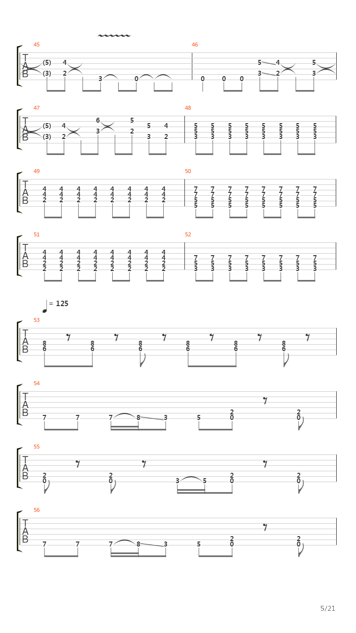 Hell And Back吉他谱