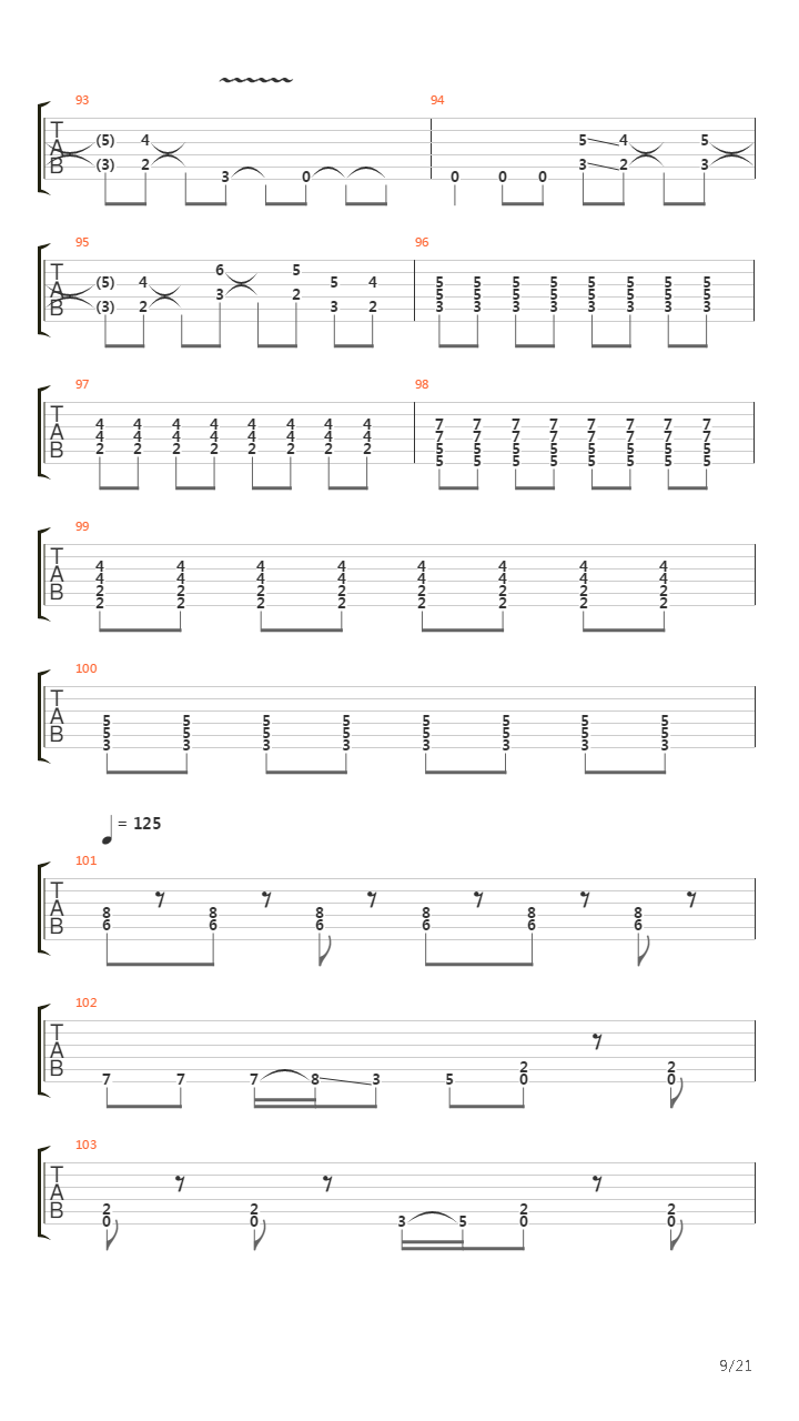 Hell And Back吉他谱