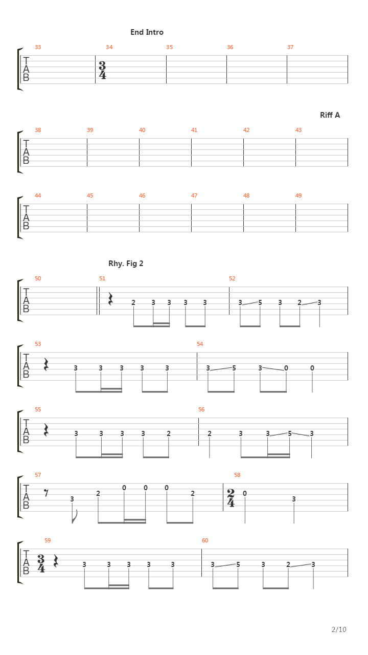 One (S&amp;M)吉他谱