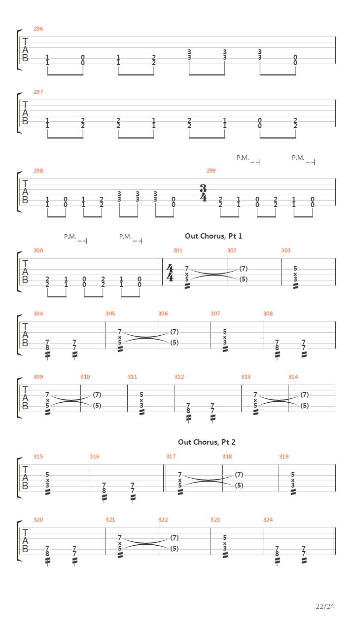 St. Anger吉他谱