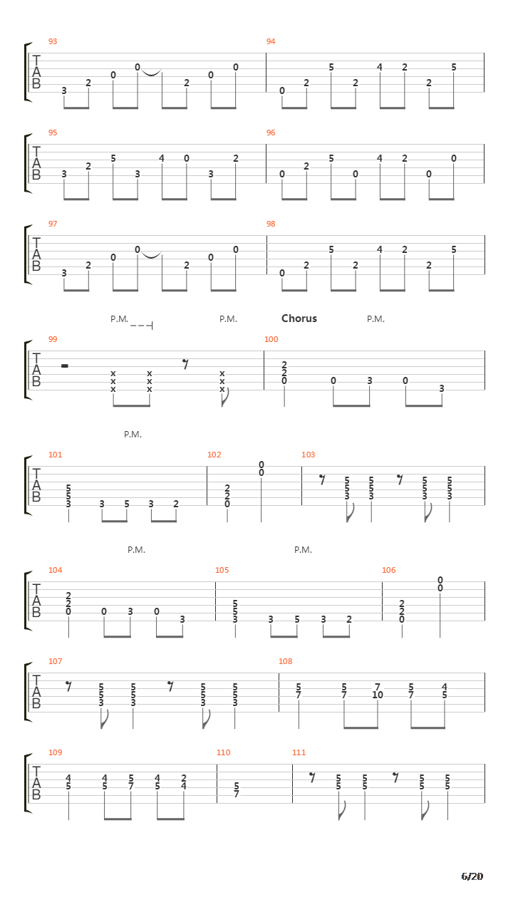 The Day That Never Comes吉他谱