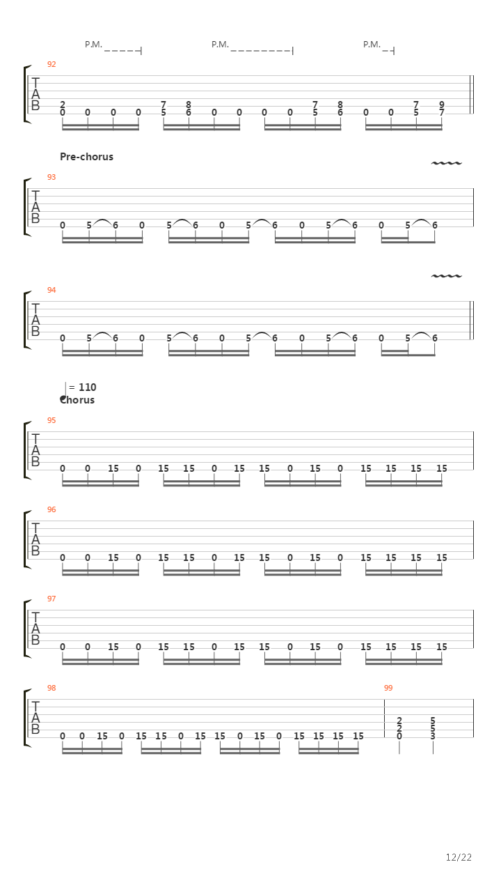 The End Of The Line吉他谱